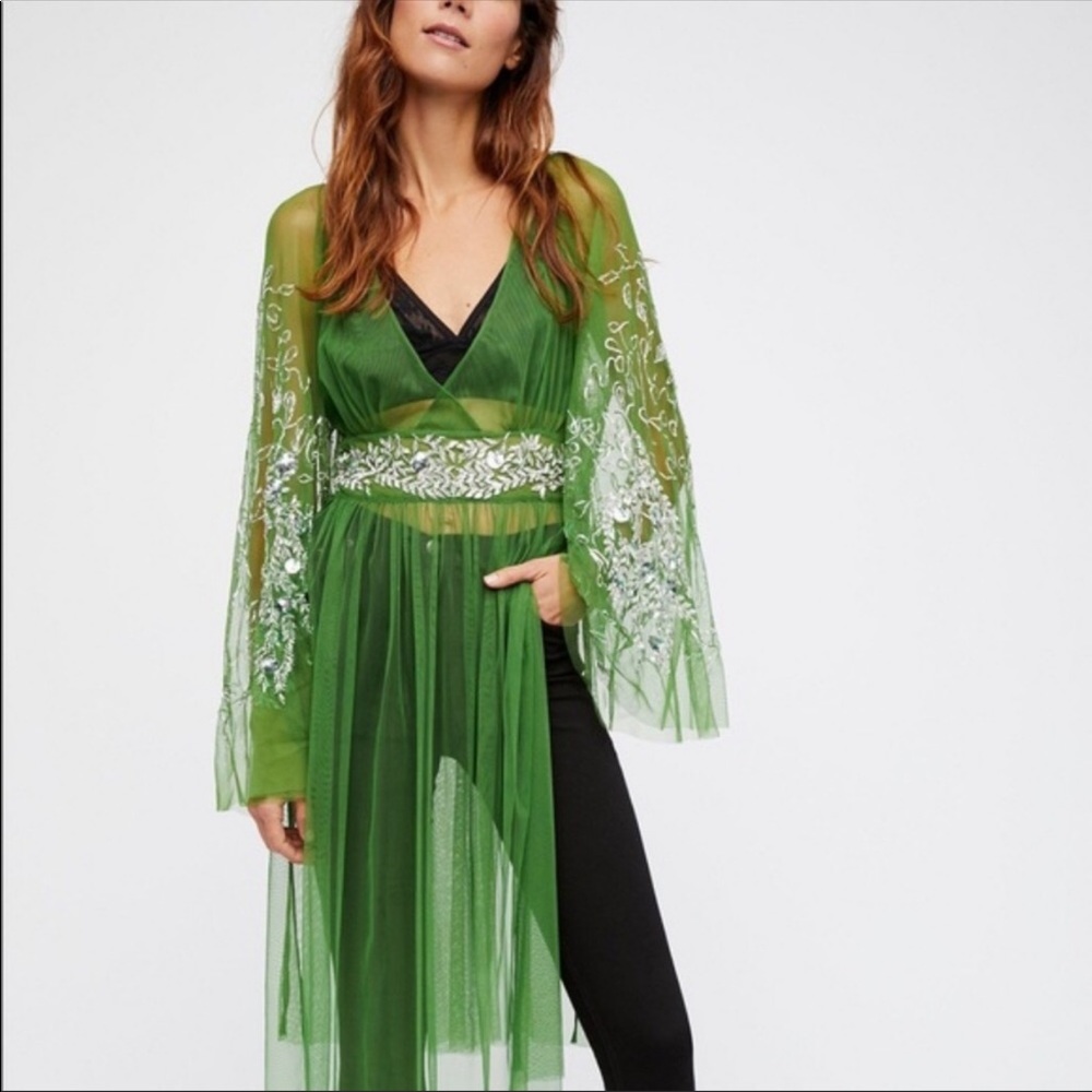 Free people vintage dreams maxi top new - Picture 2 of 7